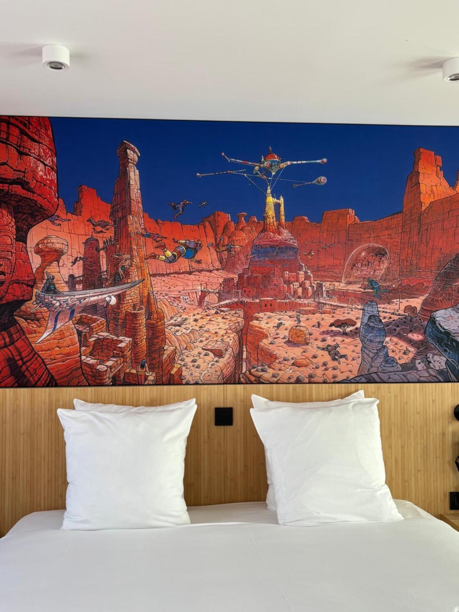 Comic Art Hotel Gent Bagian luar foto